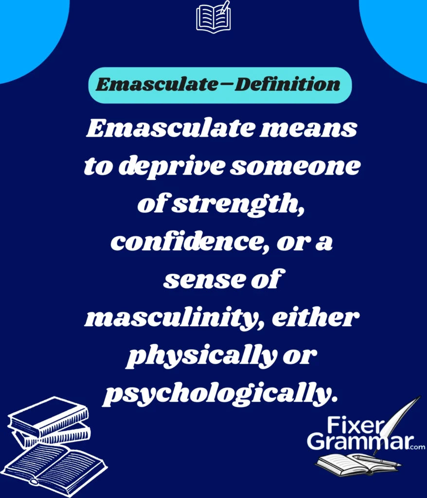 emasculate-definition