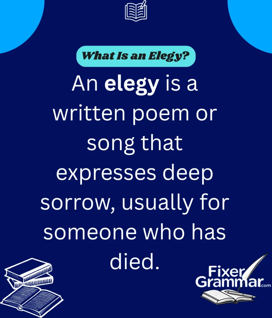 elegy-mean