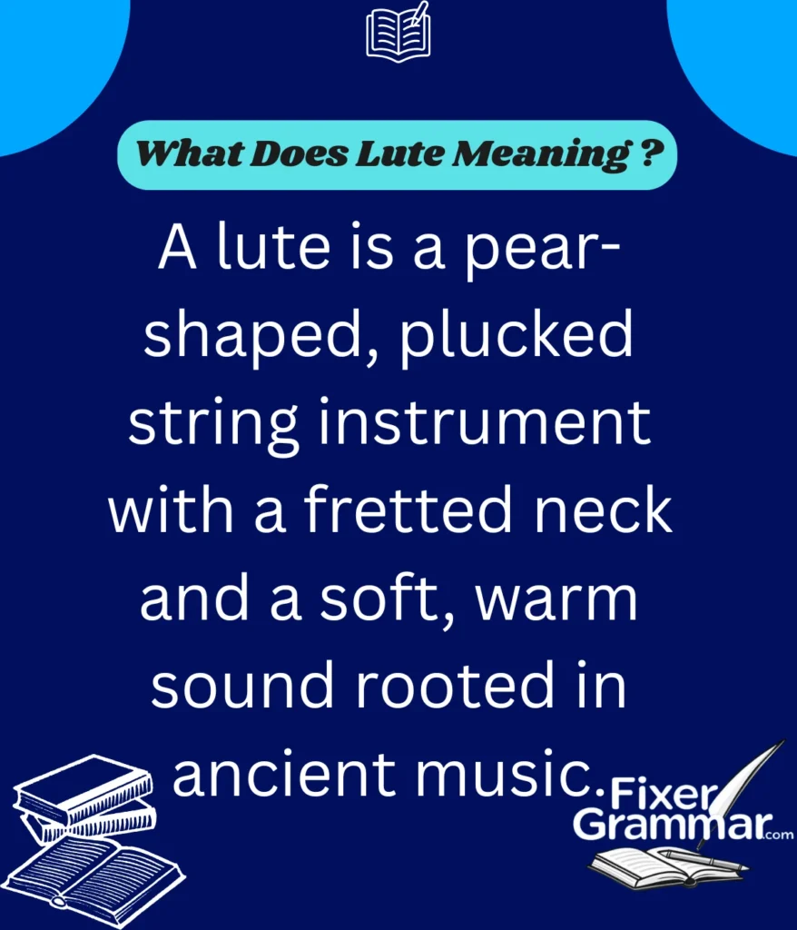 lute-meaning