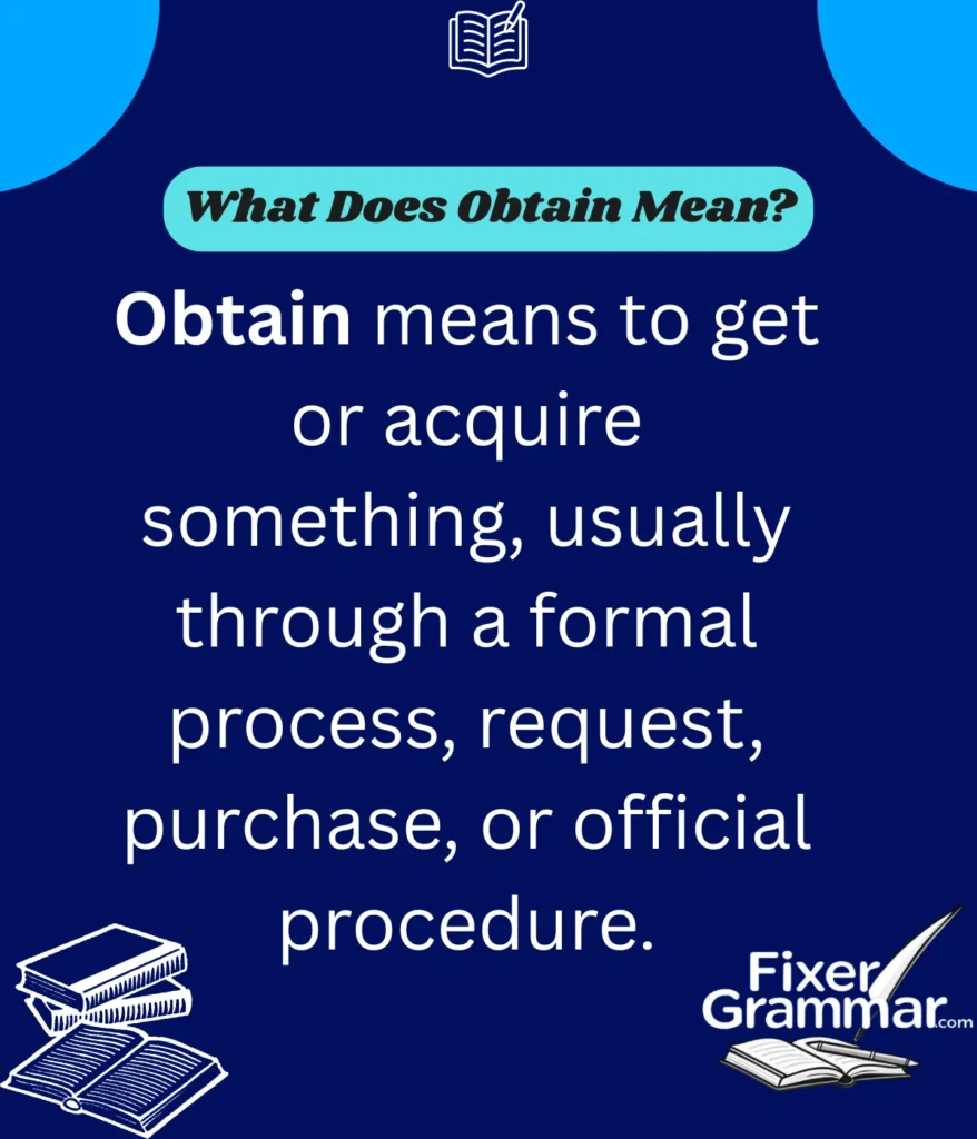 obtain-meaning