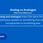 analog-vs-analogue-difference