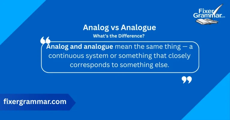 analog-vs-analogue-difference