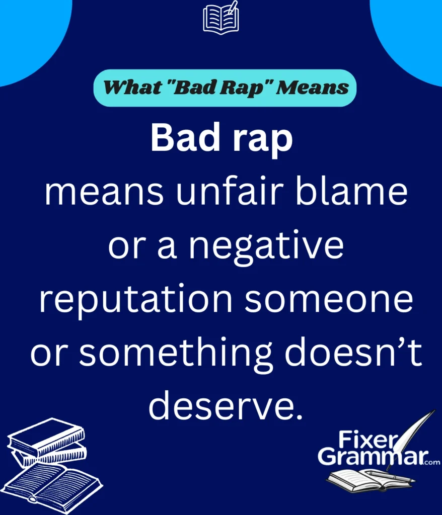 bad-rap-meaning
