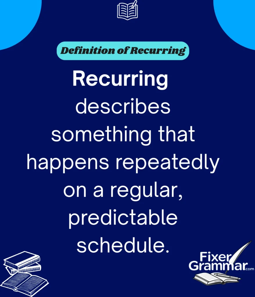 definition-recurring