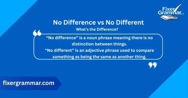 no-difference-vs-no-different-difference