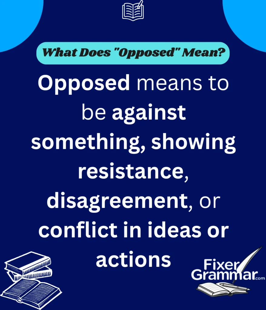 opposed-mean