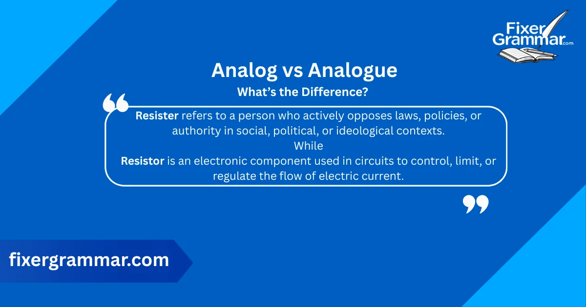 resister-vs-resistor-difference